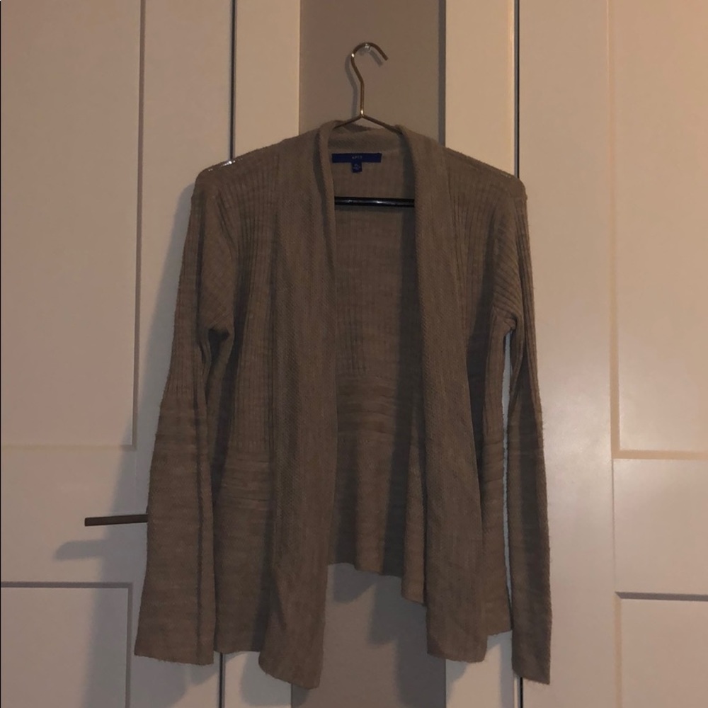 Women’s Tan Cardigan
